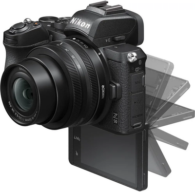 Nikon Z50 Mirrorless Digital  w/ NIKKOR Z DX 16-50mm f/3.5-6.3 VR & NIKKOR Z DX 50-250mm F/4.5-6.3 VR Image