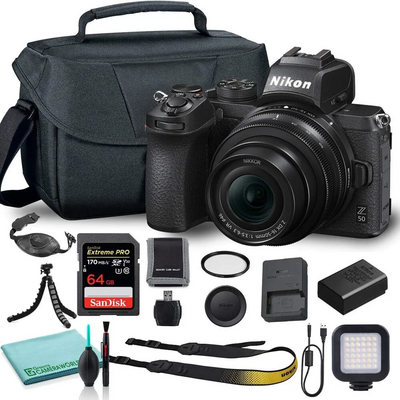 Nikon Z50 Mirrorless Digital  w/ NIKKOR Z DX 16-50mm f/3.5-6.3 VR Image