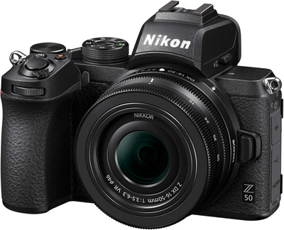 Nikon Z50 Mirrorless Digital  w/ NIKKOR Z DX 16-50mm f/3.5-6.3 VR Image