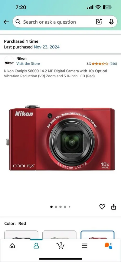 Nikon S800 Image