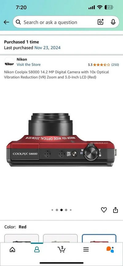 Nikon S800 Image