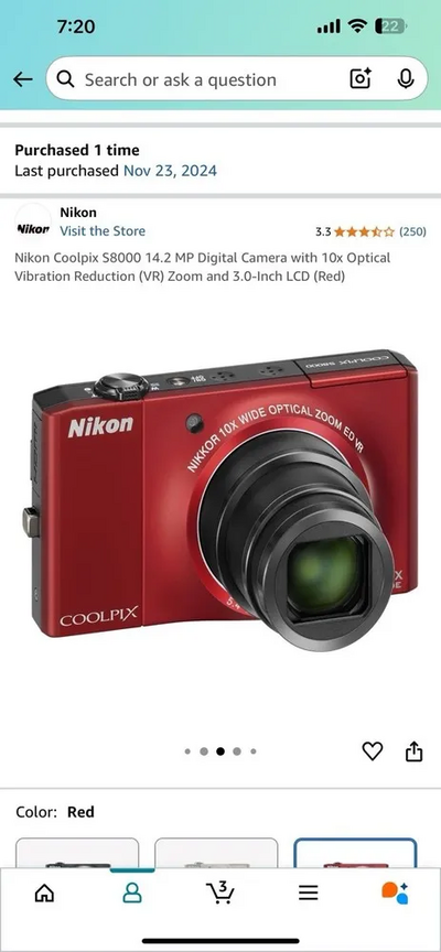 Nikon S800 Image
