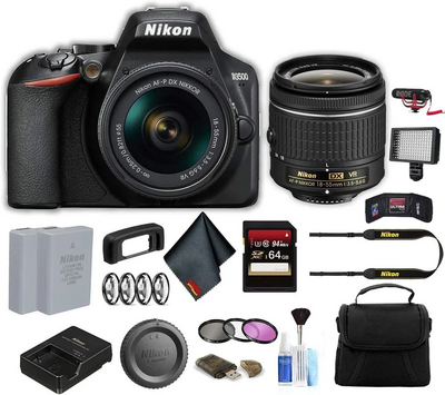 Nikon D3500 W/ AF-P DX NIKKOR 18-55mm f/3.5-5.6G VR Image