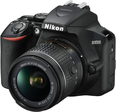 Nikon D3500 W/ AF-P DX NIKKOR 18-55mm f/3.5-5.6G VR Image