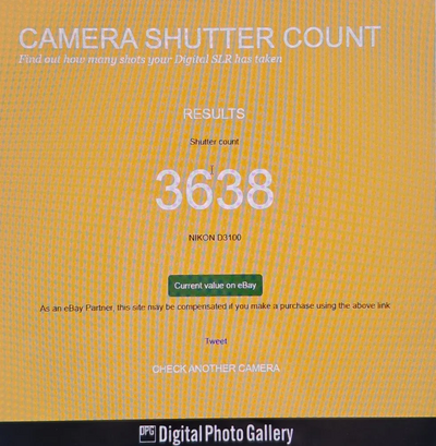 Nikon D3100 Image