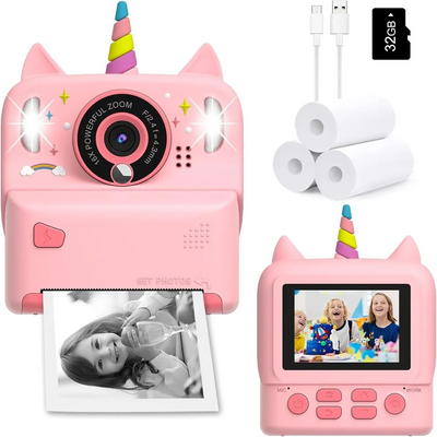 NXKEKENX Kids Instant Print Image