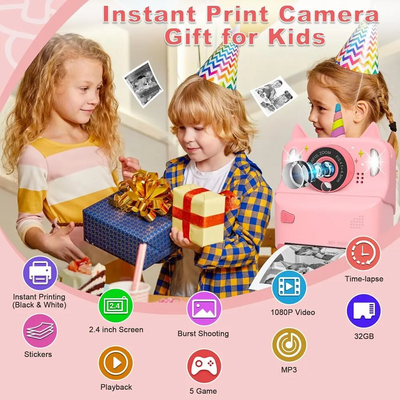 NXKEKENX Kids Instant Print Image