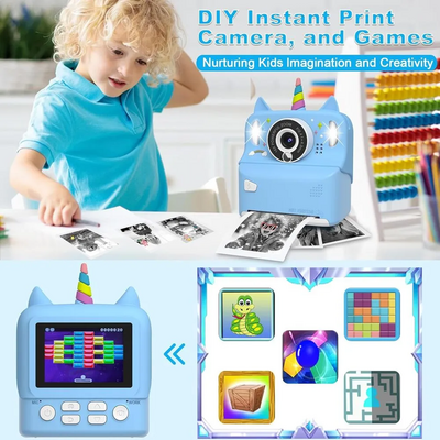 NXKEKENX Kids Instant Print Image