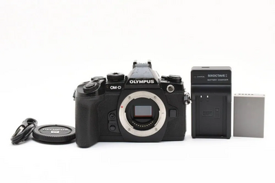 Olympus Om-d e-m1 16.3mp digital mirrorless camera black Image