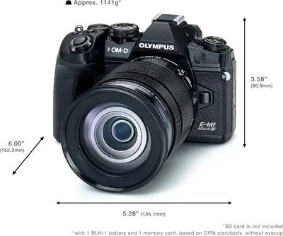 OM SYSTEM OM-D E-M1 Mark III Black  Body with M.Zuiko Digital ED 12-100mm F4.0 IS PRO Lens Image