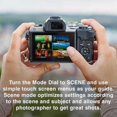 OM SYSTEM OM-D E-M10 Mark IV Kit w/14-42mm Lens Image