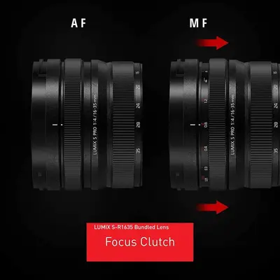 Panasonic LUMIX S5|4K Mirrorless Full-Frame |L-Mount | LUMIX S 20-60mm F3.5-5.6 Lens – (DC-S5KK) Image