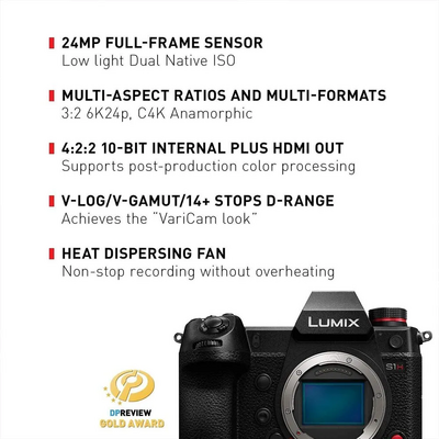 Panasonic LUMIX S1H (LUMIX DC-S1H) Image