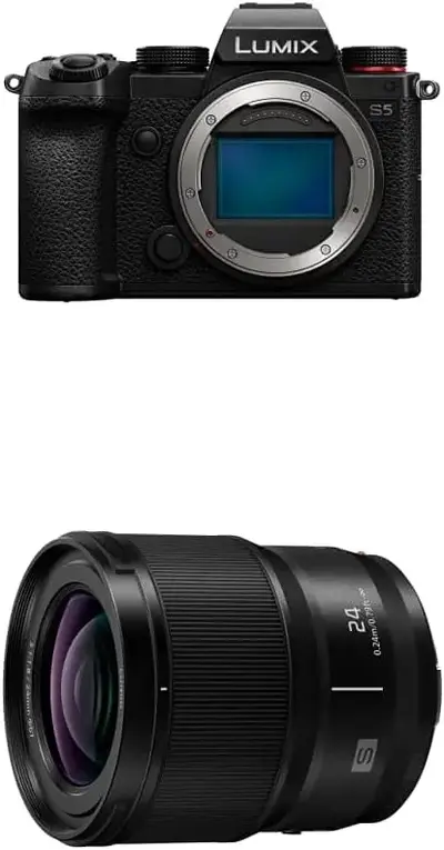 Panasonic LUMIX S5|4K Mirrorless | Full-Frame| L-Mount  – (DC-S5BODY) Image