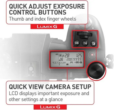 Panasonic PANASONIC LUMIX G9 Mirrorless  with LUMIX G VARIO 12-60mm F3.5-5.6 Lens - DC-G9MK Image