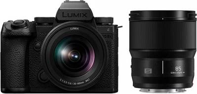 Panasonic LUMIX S5M2X Full Frame Mirrorless  with 20-60mm F3.5-5.6 L Mount Interchangeable Lens Image