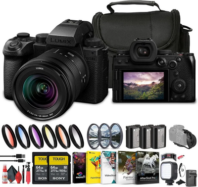 Panasonic LUMIX S5M2X Full Frame Mirrorless  with 20-60mm F3.5-5.6 L Mount Interchangeable Lens Image