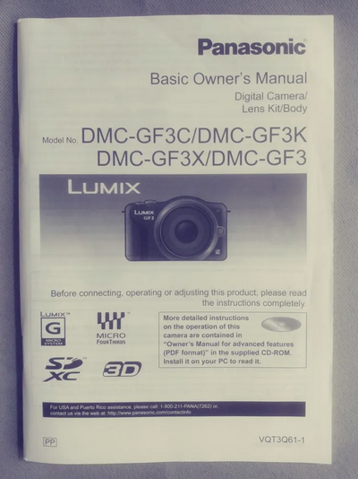 Panasonic GF3X Image