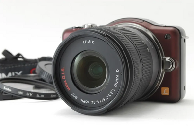 Panasonic Lumix gf3 dmc-gf3w brown Image