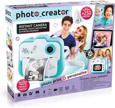 Photo_creator Photo Creator Instant , Digital  with Built-In Printer, 250+ Prints, 4GB Storage, Rechargeable Image