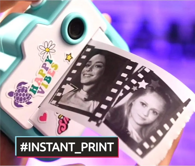 Photo_creator Photo Creator Instant , Digital  with Built-In Printer, 250+ Prints, 4GB Storage, Rechargeable Image