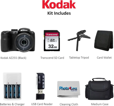 PHOTO4LESS Kodak PIXPRO AZ255 Digital  (Black) Image