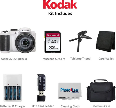 PHOTO4LESS Kodak PIXPRO AZ255 Digital  (Black) Image