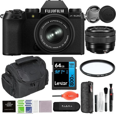 Pixel Connection X-S20 with 15-45mm Lens Image