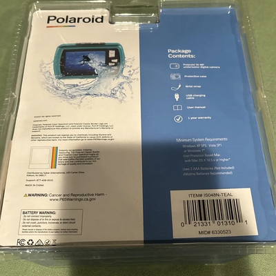 Polaroid IS048 Teal Image