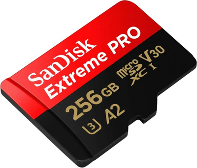 SanDisk Extreme PRO microSDXC UHS-I Card Image