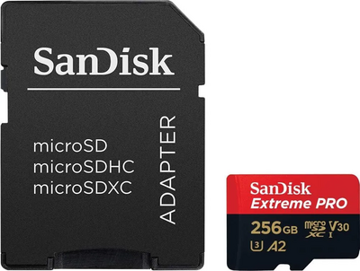 SanDisk Extreme PRO microSDXC UHS-I Card Image