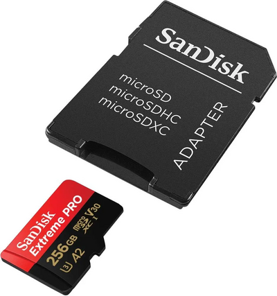 SanDisk Extreme PRO microSDXC UHS-I Card Image