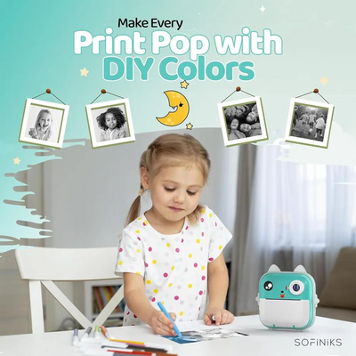 Sofiniks Instant Print  Turquoise Image