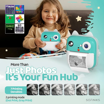 Sofiniks Instant Print  Turquoise Image