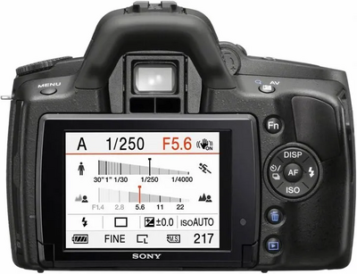 Sony ALPHA DSLR-A390 Image