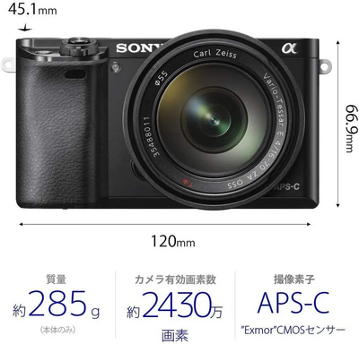 Sony ILCE6000L/B-cr Image