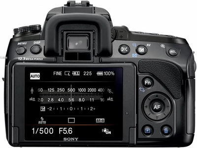Sony ALPHA DSLR-A500 Image