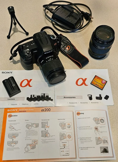 Sony DSLR-A200 Image