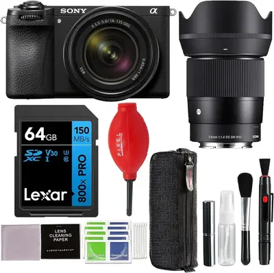 Sony A6700 with 18-135mm Lens Image