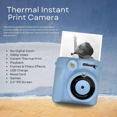Ultimaxx Essential Instant Thermal Print  for Kids Bundle (Pink) Image