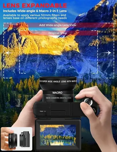 Unbranded 4K Digital for Vlogging Image