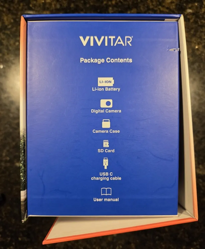 Vivitar 10x Optical Zoom 4K Ultra HD Digital Camera Image