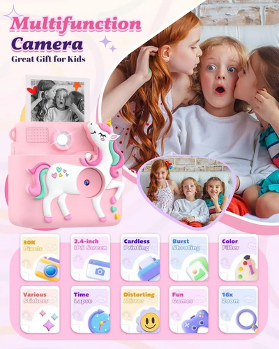 Ziegoal Instant print camera for kids Image