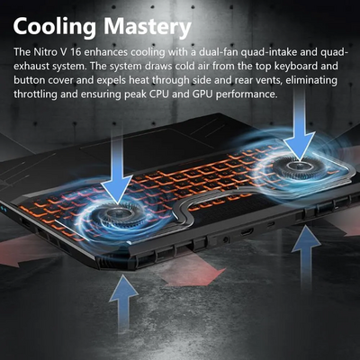 Acer Acer Nitro V Gaming Laptop ANV16-41-R5J0 Image