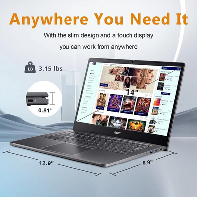 Acer Chromebook Plus 514 Touchscreen Laptop Image
