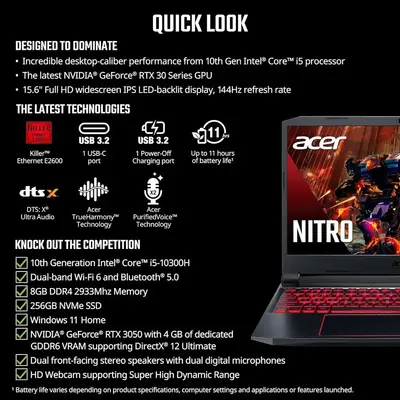 Acer Acer Nitro 5 AN515-55-53E5 Image