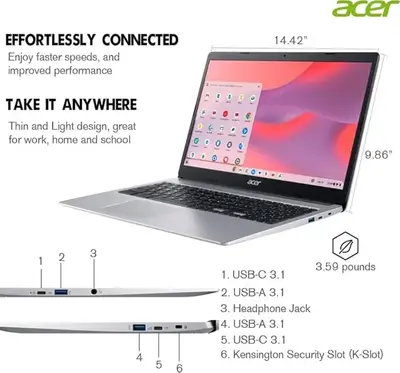 Acer Newest Acer 15 Inch Chromebook Image