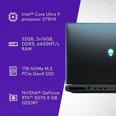 Alienware Dell  18 Area 51 AA18250 Laptop Image