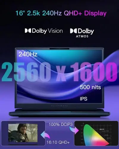 Alienware 16 Area-51 Gaming Laptop Image