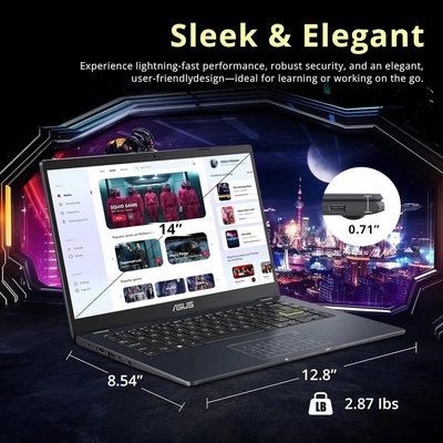 ASUS Vivobook go 14 inch laptop Image